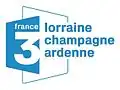Logo de France 3 Lorraine Champagne-Ardenne du 7 janvier 2002 au 6 avril 2008.
