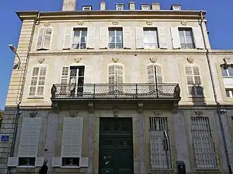 Hôtel d'Alsace, 8 place d'Alliance.