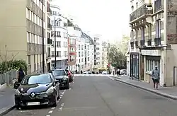 Vers la rue des Mignottes, sens descendant.