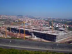Construction du Centre commercial Dolce Vita Tejo