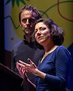 Raphaël Meltz et Louise Moaty, Festival d'Angoulême 2022.