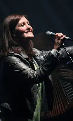 Karen Matheson du groupe Capercaillie