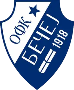 Logo du OFK Bečej 1918