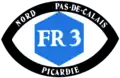 Logo de FR3 Nord-Pas-de-Calais Picardie du 5 septembre 1983 à 1985.