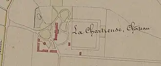 La chartreuse en 1829.