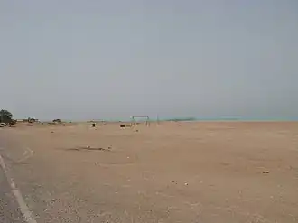 Une plage de l'ile de Failaka.