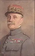 Portrait du maréchal Foch en 1925