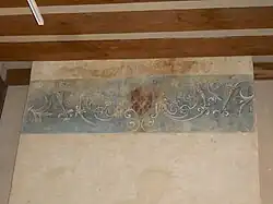 Fresque de la cheminée.