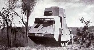 Automitrailleuse Fiat 611