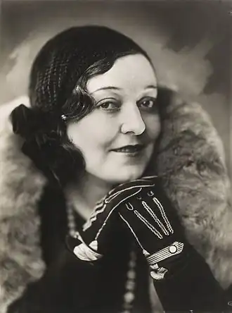Fien de la Mar, vers 1933.