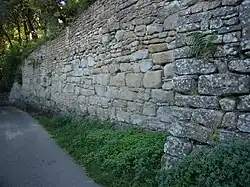 Fortifications de la cité étrusque de Fiesole.