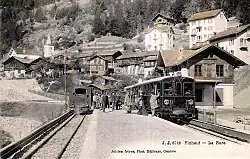 Locomotive du chemin de fer Martigny - Le Chatelard