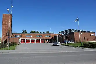 Caserne  de pompiers Vällingby.
