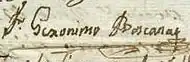 signature de Jérôme Boscana Mulet