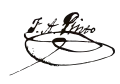 Signature de Francisco Antonio Pinto