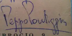 signature de Giuseppe Pontiggia