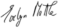 Signature de Evelyn Matthei