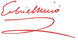 signature de Gabriel Miró