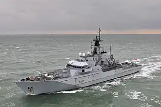 illustration de HMS Mersey (P283)