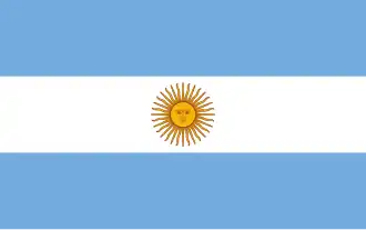 Drapeau de l'Argentine