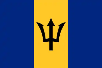 Drapeau de la Barbade