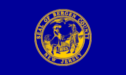 Drapeau de Comté de Bergen(Bergen County)