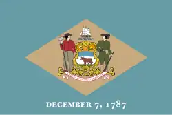 Drapeau de Delaware