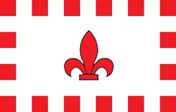 Drapeau de Fleur-de-Lys
