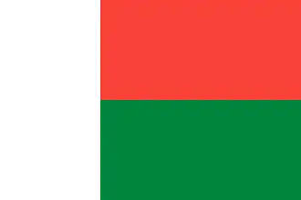Drapeau de Madagascar