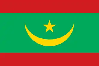 Drapeau de la Mauritanie