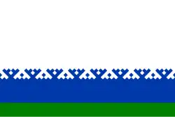 Drapeau de la Nénétsie.