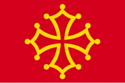Drapeau occitan.