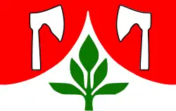 Drapeau de Proseč pod Ještědem