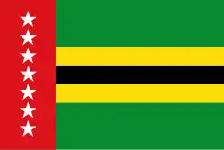 Flag of the Department of Santander