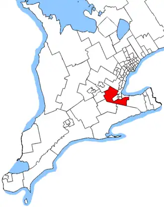 Carte de la circonscription