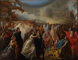 Martyrs chrétiens au Colisée  (Galerie nationale d'Art de Perm).