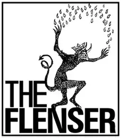 Description de l'image Flenser logo white.jpg.