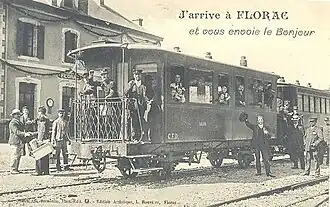 Train de voyageurs.