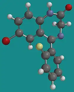 Image illustrative de l’article Flubromazépam