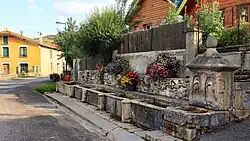 Fontaine du barri d'amont.