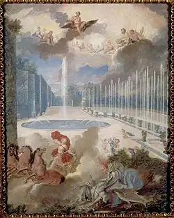 La fontaine du dragon, Jean II Cotelle.