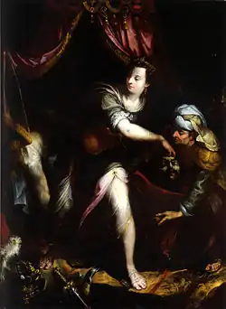 Lavinia Fontana, Judith avec la tête d'Holopherne, seconde moitié du XVIe&nbsp;siècle.