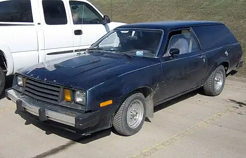 Ford Pinto Panel Wagon 1979.