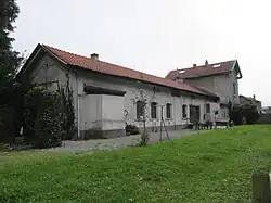 Bâtiment côté voies.