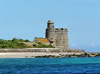 Le fort de l'île de Tatihou.