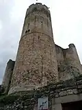 Les archères symboliques de 6,80&nbsp;m du château de Najac.