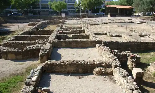 Un secteur de la villa.