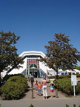 Aquarium de Vannes ouvert en 1984, fermé en 2020 en raison de la pandémie de Covid-19.