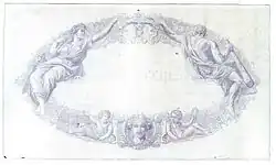 500 francs bleu 1882, Face verso