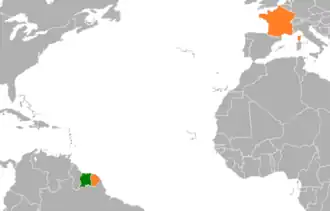 France et Suriname